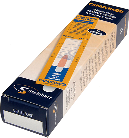 Capatch Test Strips for Anilox Maintenance