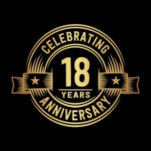 Image of 18 Years Strong.  Thank you for Being a Part of Our Journey