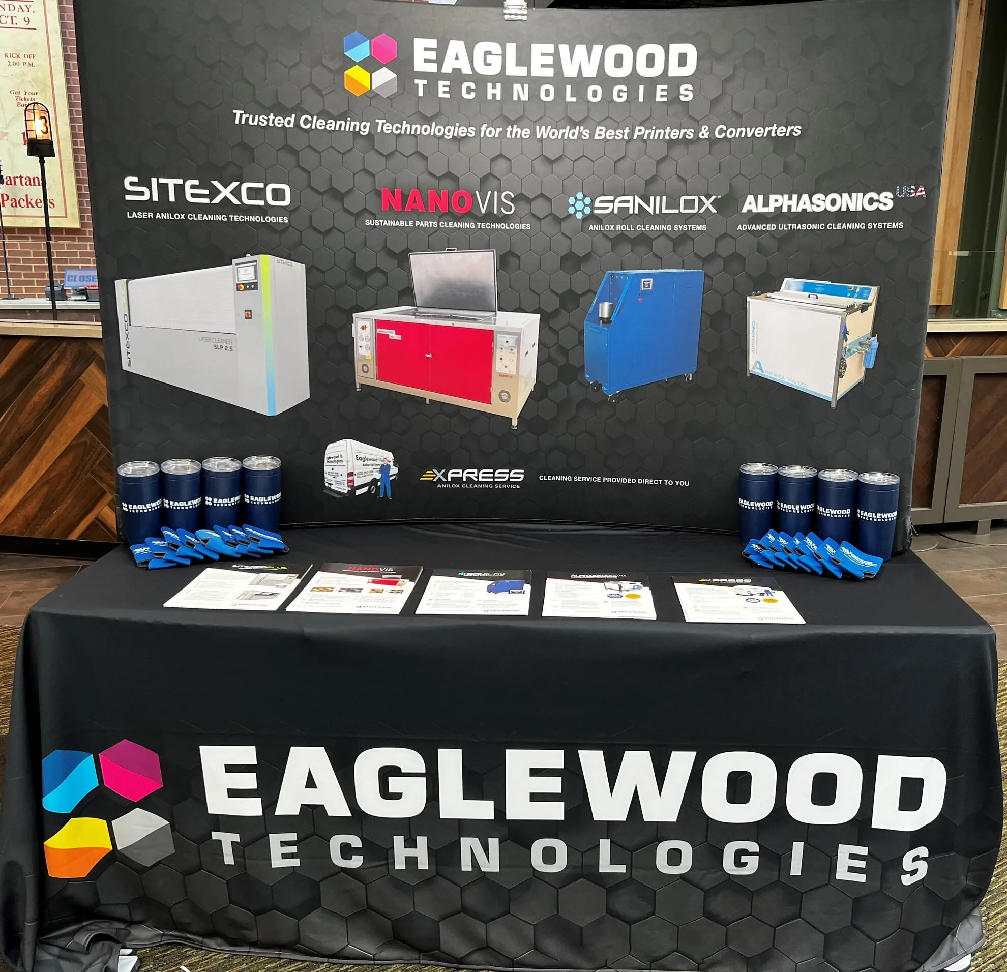 Eaglewood trade show display 2023